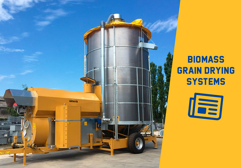 Системы сушки зерна из биомассы компании Mecmar